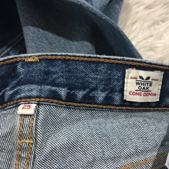 Levi's White Oak Cone Denim Wedgie Icon Foothills Button Fly High Rise Jeans - Picture 16 of 16